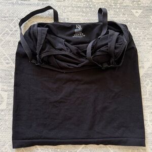 Bundle of four nursing / pumping / maternity tops